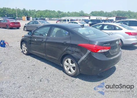 2013 Hyundai Elantra Gls z USA, uszkodzony, nr VIN KMHDH4AE9DU795698